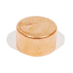 Elverflow, 1" NPT Size Copper Caps, CTEC0100