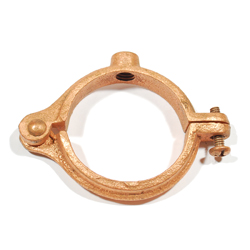 Empire Industries, 2 1/2" Epoxy Coated (COPPER-GARD) Copper Tube Split Ring Extension Hanger, Hinge Design, 41HCT0250