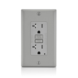 Leviton, GFTR2-GY, 5-20R