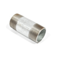 Smith Cooper, 1/2" X 6" Galvanized Steel Nipple, 84NI4004060C