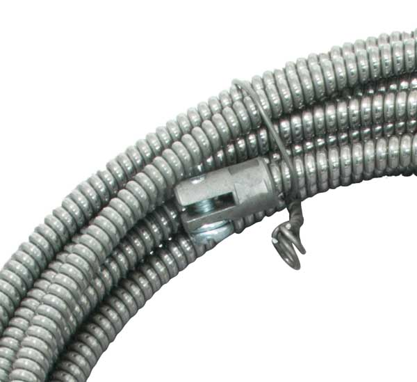 General Pipe Cleaners, 25HE2, 3/8" X 25' Flexicore Cable With Female Connector, M78271