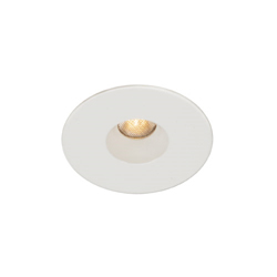 WAC Lighting, Round Housing Trim Recessed Can Light, HR-LED211-C-WT