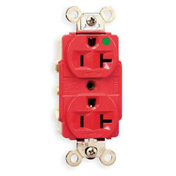 Hubbell, HBL8300R, 5-20R, Duplex Receptacle