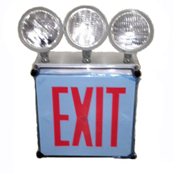 Encore Lighting, Exit Emergency Combo, LC8-3-4X