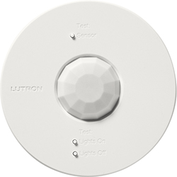 Lutron, Wireless Ceiling Mount Motion Sensor, LRF2-OCR2B-P-WH