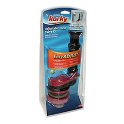 Korky Plus Adjust Flush Valve Lavelle Industries Toilet Tank Repair 4030PK