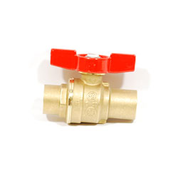 Approved Vendor, Full Port Ball Valve with T Handle, 101-634