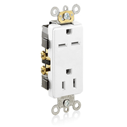 Leviton, 16292-W, 5-15R_6-15R