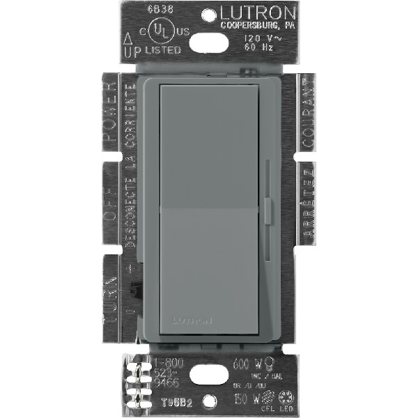 Lutron, Diva, CL Dimmers for Dimmable CFL & LED Bulbs, DVSCCL-153P-SL