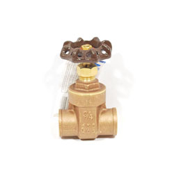 Matco-Norca, 514C09LF, Full Port Gate Valves, 2 1/2" Brass Full Port Gate Valve, COPPER X COPPER, M64619