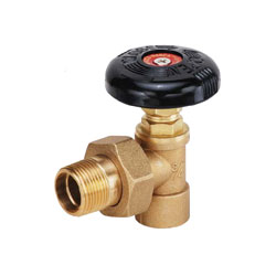 Approved Vendor, Angle Hot Water Radiator Supply Valve, AHV-0750C