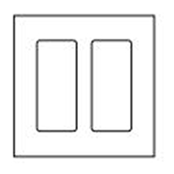 Lutron, Nova T Wallplates, NT-R3R3-FB-LA