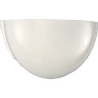 Progress Lighting, Wht 1-lt WallSconce, P7112-30