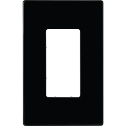 Cooper, 1-gang Polycarbonate Screwless Wall Plate, PJS26BK