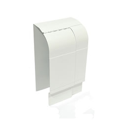 Slant/Fin, Baseline 2000 4" Hinged End Cap (Right), 104006000