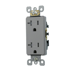 Leviton, T5825-GY, 5-20R