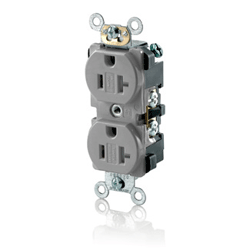 Leviton, TBR20-GY, 5-20R