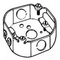 Crouse, TP298, Steel Octagon Outlet Boxes, M77758