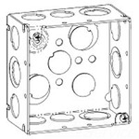 Crouse, TP436, Steel Square Outlet Boxes, M77782