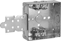 Crouse, TP456, Steel Square Outlet Boxes, M77779