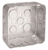 Crouse, TP562, Steel Square Outlet Boxes, M77790