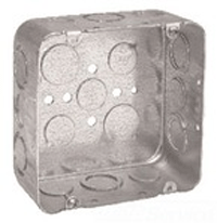 Crouse, TP563, Steel Square Outlet Boxes, M77819