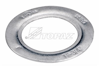 Topaz, Reducing Washers, 1 1/4" x 1/2" Size, Steel, Zinc Finish, M49317