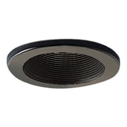 Nora Lighting NS-41B Stepped Baffle Recessed Lighting Trim 