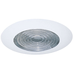 Elco Lighting EL9113W 4" Shower Trim with Fresnel Lens and Reflector - EL9113 