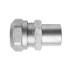 Zurn, QHAJ4M, 5/8" Compression x 3/4" Male Sweat Brass Adapter, M76074