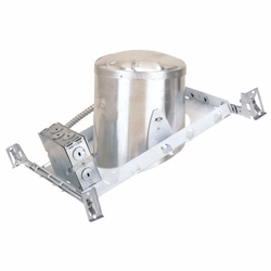 Nora NHIC-926QAT 120 Volt Sloped Ceiling Airtight IC Housing with Quick Connectors, 6-Inch 