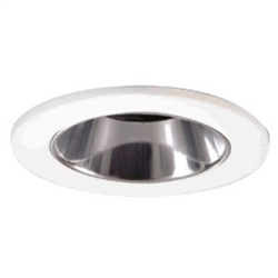 Halo 3007WHC 3" Trim Lensed Shower Light, White/Clear 