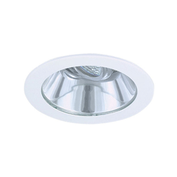 Elco 4" Low Voltage Recessed Lighting Trim EL1411C Adjustable Shower Trim, Clear