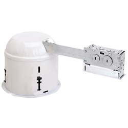 NHR-27Q 6" Shallow Non-IC Line Voltage Remodel Housing