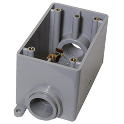 Thomas and Betts, E9801DN, 1/2" UL FDE BOX, M76380