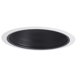 Nora NTM-30 6" Black Stepped Baffle with Ring