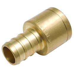 Pex sweat adapter couplings and elbows lead-free , M76038