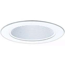 Elco Lighting EL993W 4" Phenolic Baffle with Metal Ring - EL993 