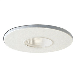 Nora NL-421 4" White Trim with 2" Pinhole and White Baffle