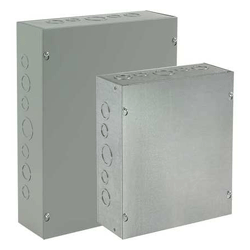 Enclosure, Metallc, 6In.H x 6In.W x 6In.D HOFFMAN