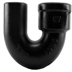 Service Cast Iron Single-Hub Return Bend