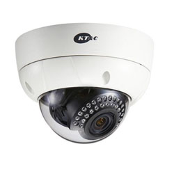 KT&C, KPC-VNE101NUV18, IR Vandalproof Dome Indoor/Outdoor Camera