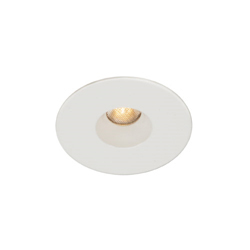 WAC Lighting, Round Housing Trim Recessed Can Light, HR-LED211E-W-WT