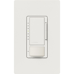 Lutron, Maestro CFL Dimmer with Vacancy Sensor, MSCL-VP153M-WH