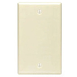 Cooper, 2129A, 1 Gang Blank, Almond, Wall Plate 