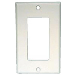 Mulberry, 97834, 1 Gang Decora/GFI, Jumbo, Stainless Steel, Wall Plate