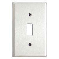 Mulberry, 83071, 1 Gang Toggle Switch, Chome, Wall Plate 