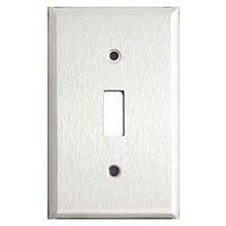 Mulberry, 83871, 1 Gang Toggle Switch, Chrome, Jumbo, Wall Plate