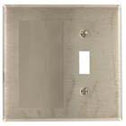 Mulberry, 97552, 2 Gang 1 Single Receptacle 1 Blank, Wall Plate