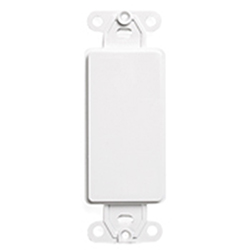 Leviton, 80414-W, Decora/GFI to Blank Insert, White